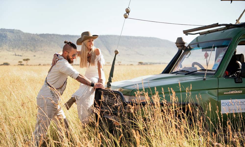 Safari Weddings  Tanzania Wedding  Serengeti Serengeti 